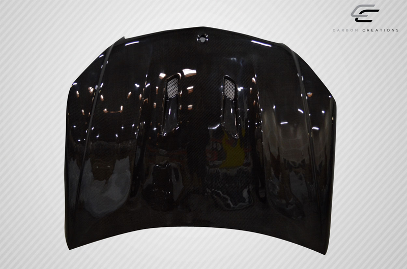 2008-2011 Mercedes C Class W204 Carbon Creations Black Series Look Hood - 1 Piece
