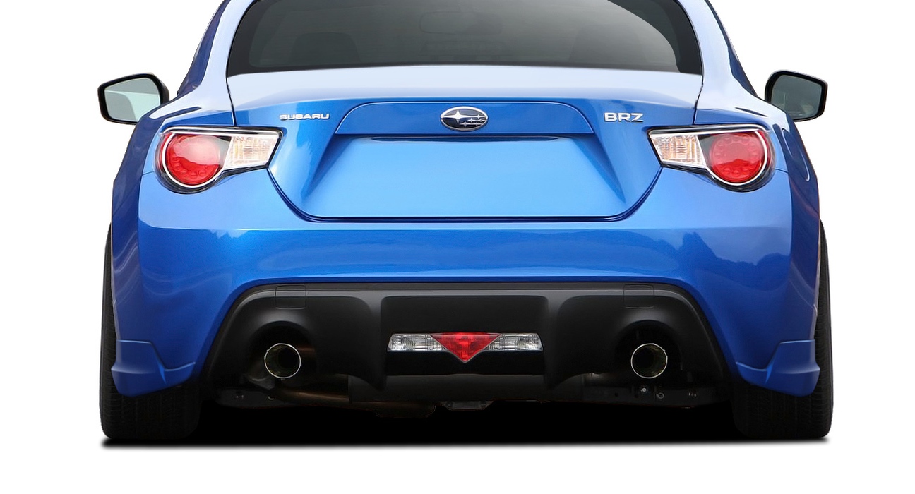 2013-2020 Scion FR-S Toyota 86 / Subaru BRZ Couture Polyurethane Vortex Rear Add Ons Spat Extensions - 2 Piece (S)