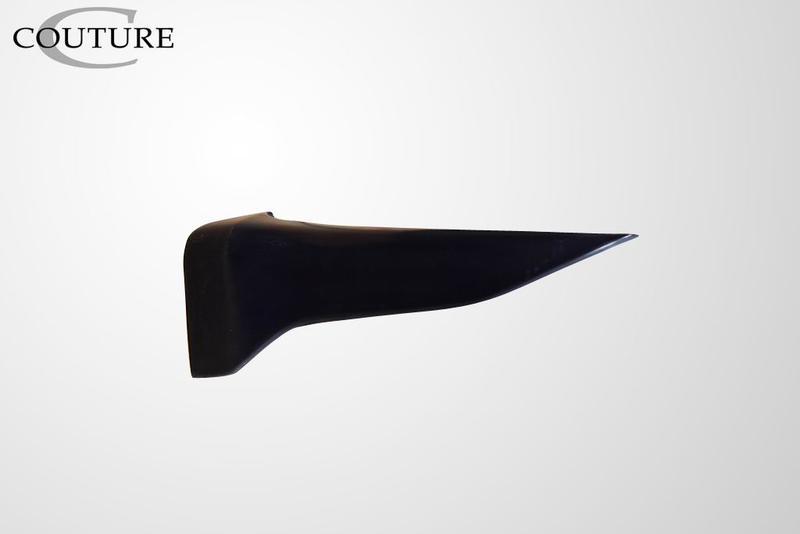 2007-2009 Infiniti G Sedan Couture Polyurethane Vortex Side Add Ons Spat Extensions - 2 Piece (S)