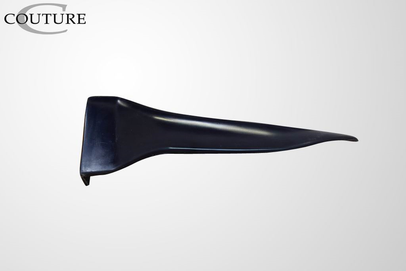 2007-2009 Infiniti G Sedan Couture Polyurethane Vortex Side Add Ons Spat Extensions - 2 Piece (S)
