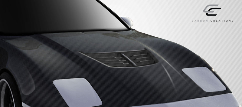 1985-1996 Chevrolet Corvette C4 Carbon Creations Stingray Z Hood- 1 Piece