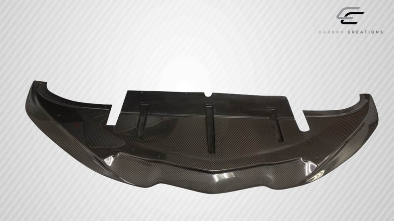 2014-2019 Chevrolet Corvette C7 Carbon Creations Apex Front Splitter - 3 Piece