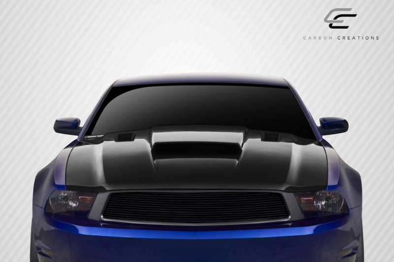 2010-2012 Ford Mustang Carbon Creations Capot Dritech CVX Version 3 - 1 pièce