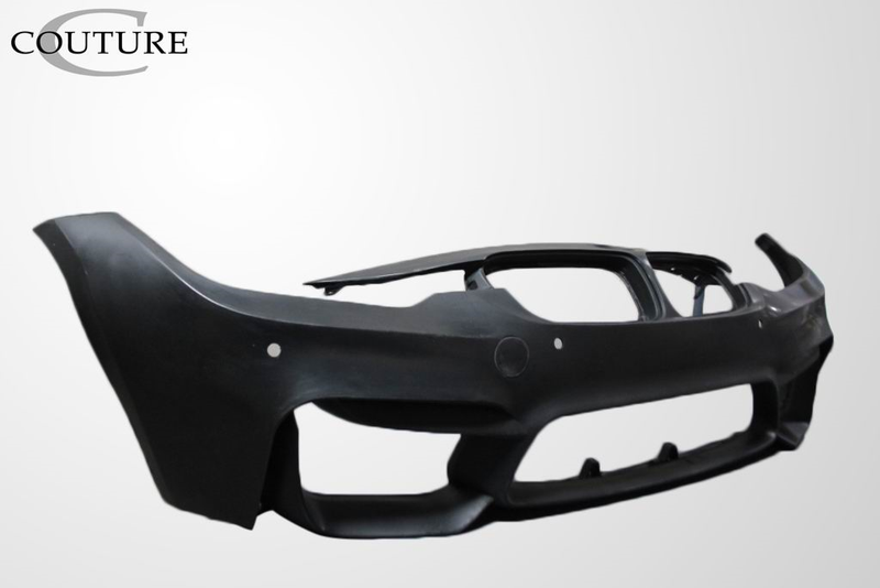 2012-2018 BMW 3 Series F30 Couture Polyurethane M3 Look Front Bumper - 1 Piece