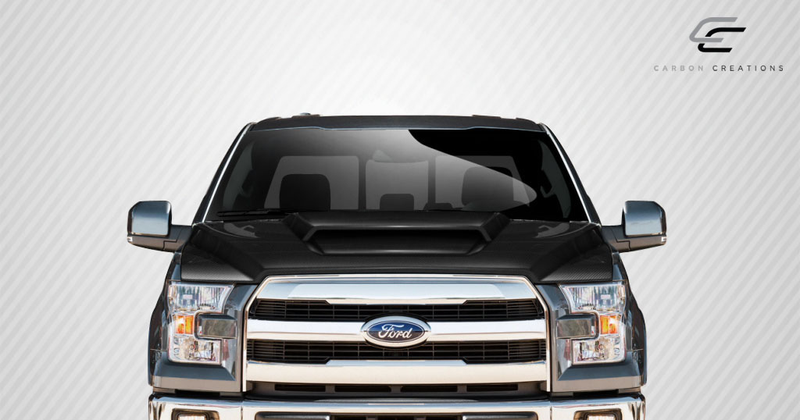 2015-2020 Ford F-150 Carbon Creations Grid Hood - 1 Piece