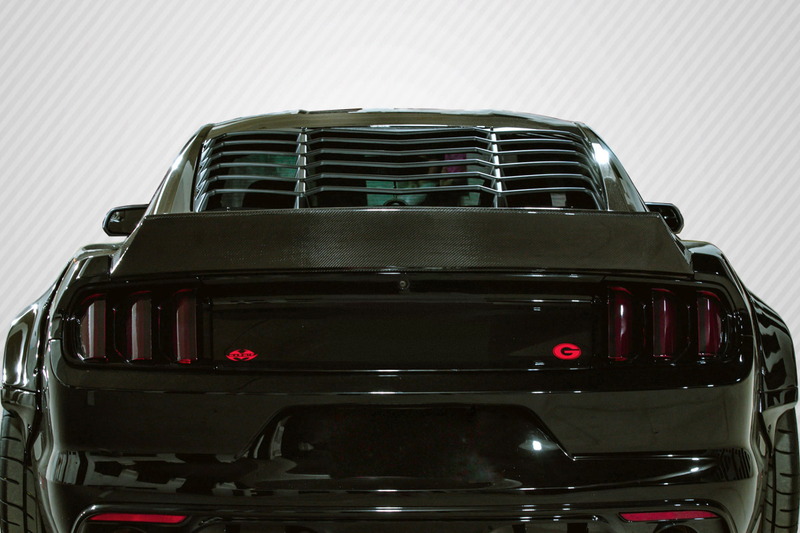 2015-2023 Ford Mustang Coupe Carbon Creations GT Concept Trunk - 1 Piece