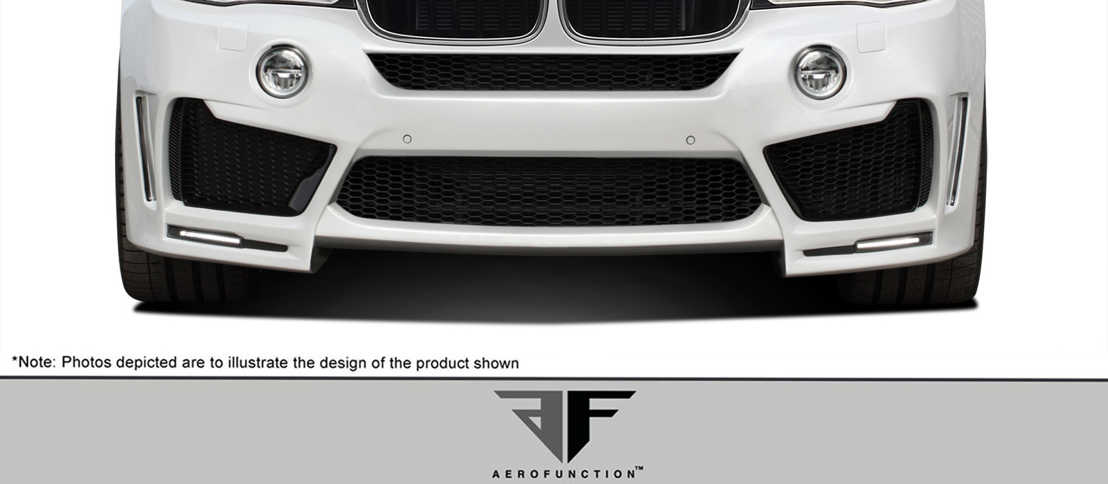2014-2018 BMW X5 F15 AF-1 Wide Body Front Bumper Air Intake ( GFK ) - 2 Piece (S)
