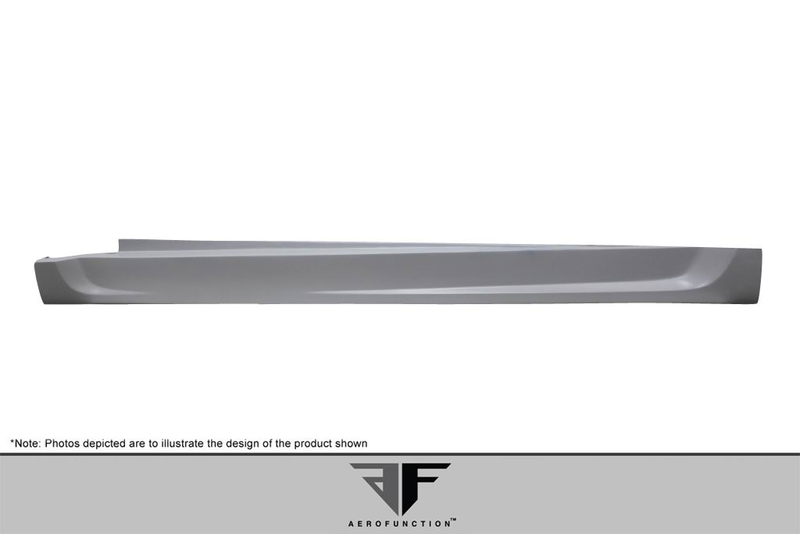 Jupes latérales larges en uréthane AF-1 pour BMW X5 F15 2014-2018 (PUR-RIM) - 2 pièces (S)