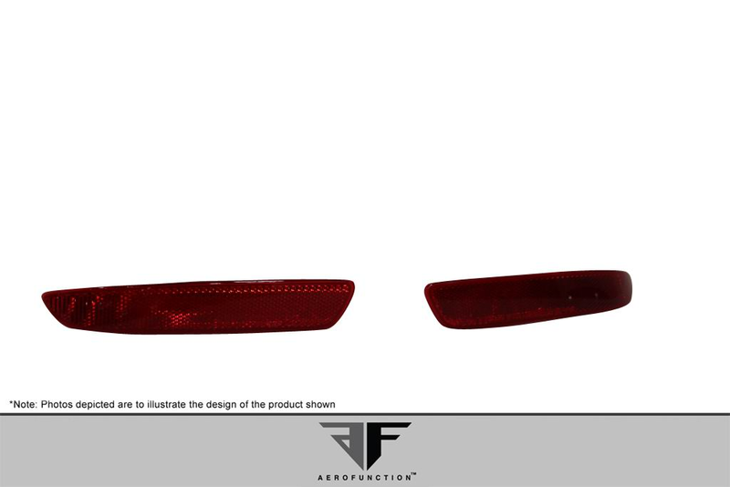 2014-2018 BMW X5 F15 AF-1 Capuchons réfléchissants à corps large - 2 pièces (S)