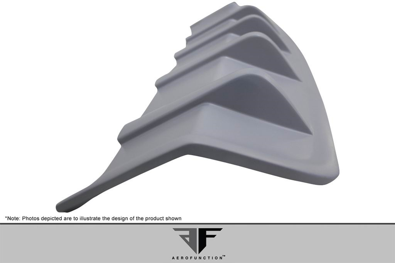 2014-2022 Land Rover Range Rover Sport AF-1 Rear Diffuser ( GFK ) - 1 Piece