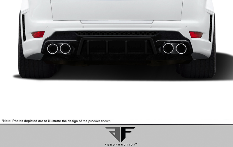 2014-2022 Land Rover Range Rover Sport AF-1 Rear Diffuser ( GFK ) - 1 Piece