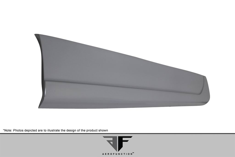 2014-2015 Land Rover Range Rover Sport Uréthane AF-2 Capuchons de porte avant à corps large (PUR-RIM) - 2 pièces (S)