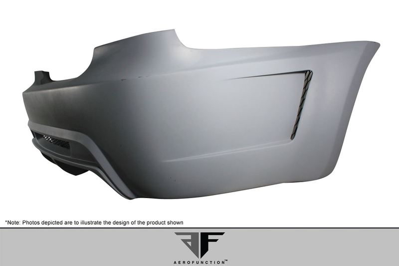 2008-2013 BMW M3 E92 2DR Coupe AF-5 Wide Body Rear Bumper ( GFK ) - 1 Piece