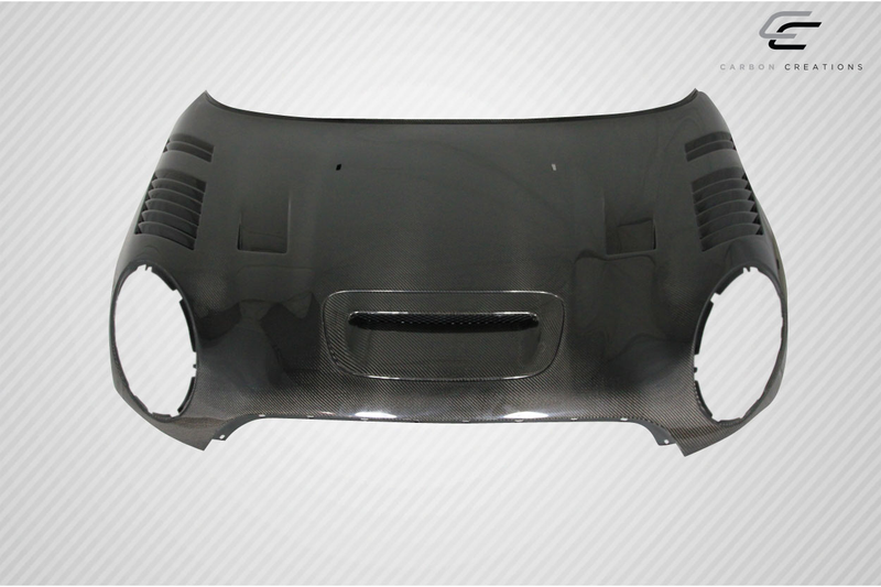 2007-2013 Mini Cooper Hatchback R56 Clubman R55 2009-2015 Cooper convertible R57 2012-2015 Cooper Coupe / Roadster R58 R59 Carbon Creations DriTech Racer Hood - 1 Piece