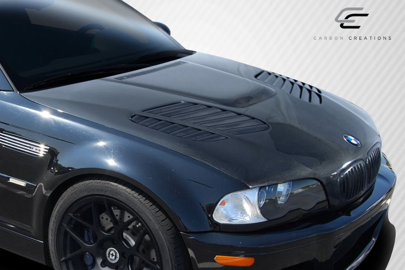 2001-2006 BMW M3 E46 2DR Carbon Creations Capot DriTech GTR - 1 pièce