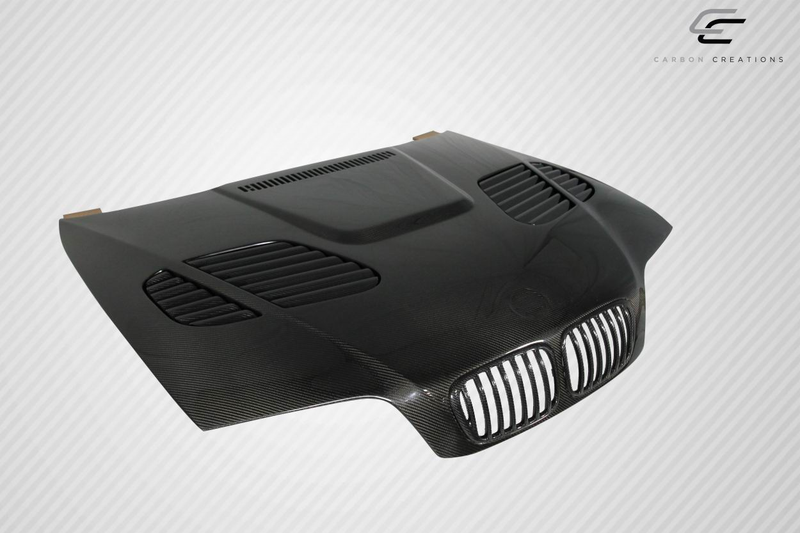 1999-2001 BMW 3 Series E46 4DR Carbon Creations DriTech GTR Hood - 1 Piece