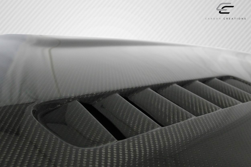 Carbon Creations 2004-2010 BMW 5 Series E60 DriTech AF1 Hood - 1 Piece