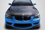 2004-2010 BMW 5 Series E60 DriTech AF1 Hood - 1 Piece