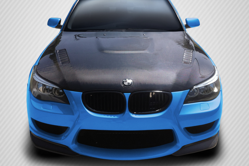 2004-2010 BMW 5 Series E60 DriTech AF1 Hood - 1 Piece