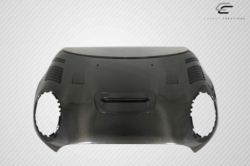 2014-2024 Mini Cooper S F55 F56 F57 Carbon Creations DriTech Racer Hood - 1 Piece