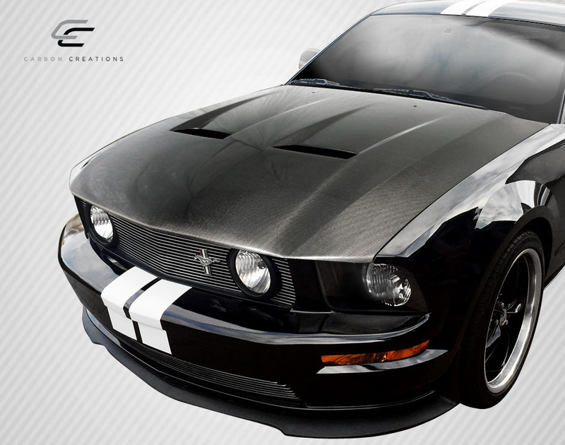 2005-2009 Ford Mustang Carbon Creations Capot DriTech CVX - 1 pièce