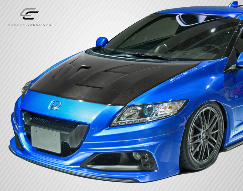 2011-2016 Honda CR-Z Carbon Creations DriTech AM-S Hood - 1 Piece