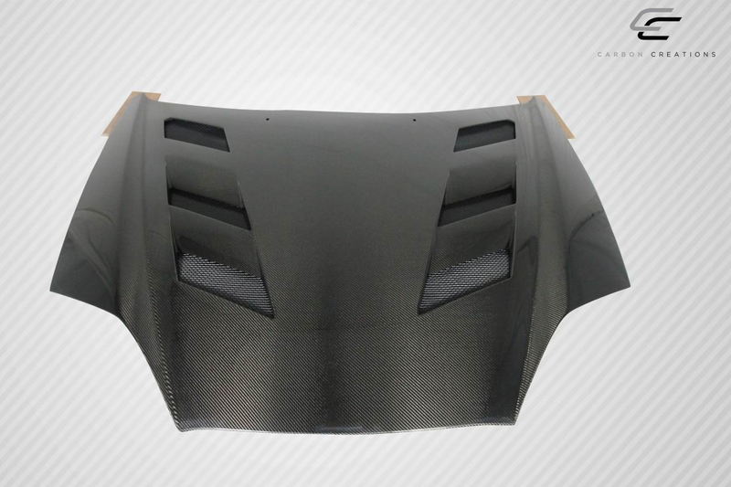 2003-2006 Hyundai Tiburon Carbon Creations DriTech AM-S Hood - 1 Piece