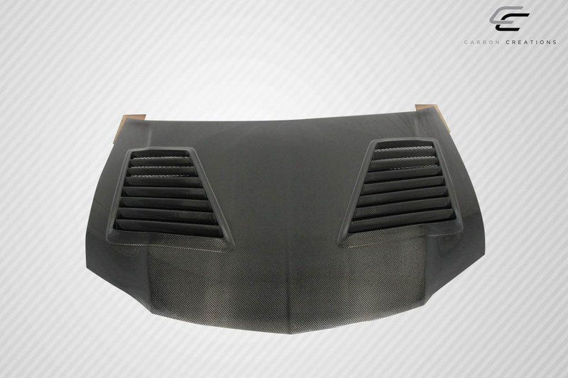 2003-2006 Mitsubishi Lancer Evolution 8 9 Carbon Creations DriTech Track Hood - 1 Piece (S)