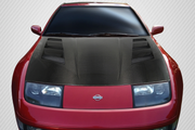 1990-1996 Nissan 300ZX Z32 Carbon Creations DriTech AM-S Hood - 1 Piece
