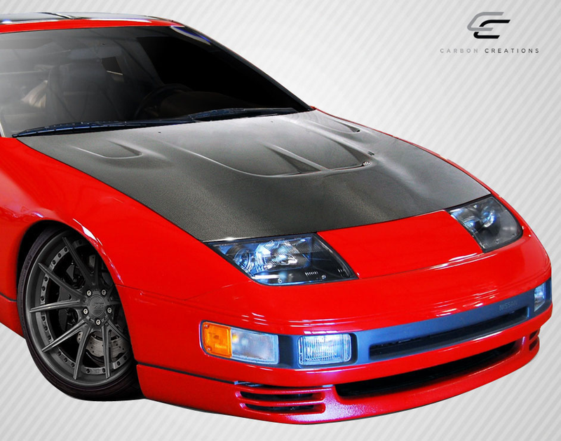 1990-1996 Nissan 300ZX Z32 Carbon Creations DriTech Type B Hood - 1 Piece