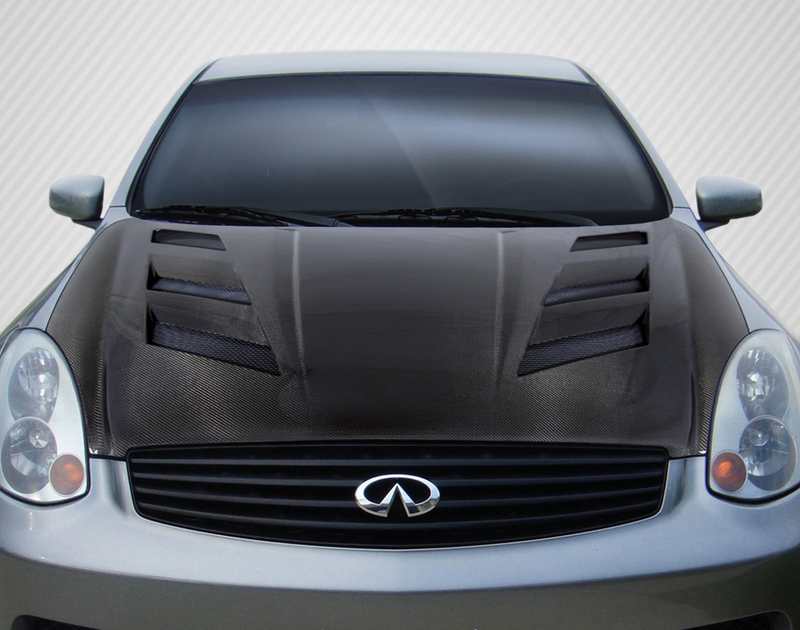 2003-2007 Infiniti G Coupe G35 Carbon Creations DriTech AM-S Hood - 1 Piece