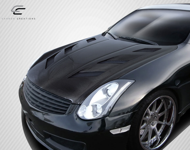 2003-2007 Infiniti G Coupe G35 Carbon Creations DriTech AM-S Hood - 1 Piece