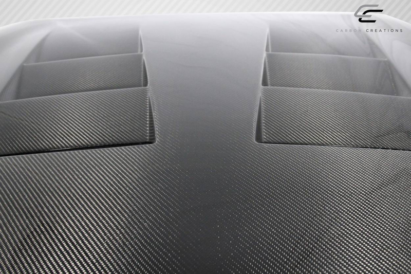 2007-2013 Infiniti G Sedan G25 G35 G37 / 2015 Q40 Carbon Creations DriTech TS-1 Hood - 1 Piece