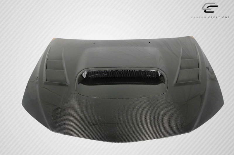 2008-2011 Subaru Impreza 2008-2014 WRX STI Carbon Creations DriTech TS-1 Hood - 1 Piece