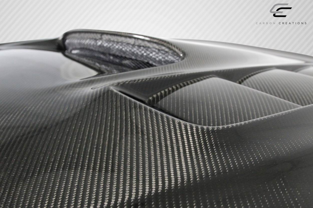 2008-2011 Subaru Impreza 2008-2014 WRX STI Carbon Creations DriTech VR-S Hood - 1 Piece