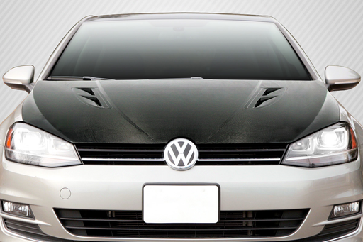 2015-2021 Volkswagen Golf / GTI Carbon Creations DriTech K Design Hood - 1 Piece