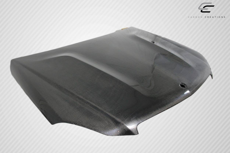 2012-2014 Mercedes C Class W204 Carbon Creations C63 Look Hood - 1 Piece