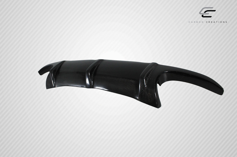 2003-2006 Mercedes SL55 R230 Carbon Creations L Sport Rear Diffuser - 1 Piece