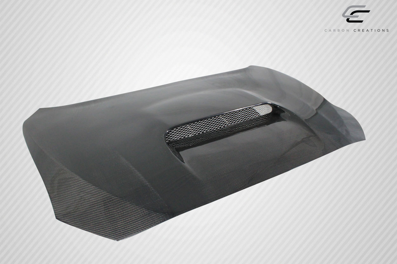 2015-2021 Subaru WRX Carbon Creations Dritech OEM Look Hood - 1 Piece