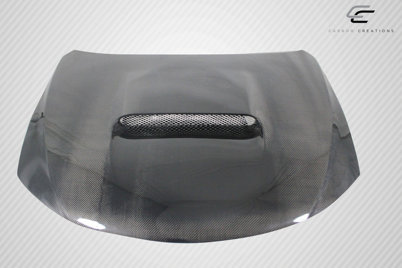 2008-2011 Subaru Impreza 2008-2014 WRX STI Carbon Creations Dritech STI Look Hood - 1 Piece