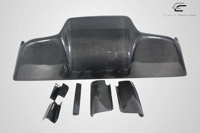 2003-2008 Nissan 350Z Z33 / Infiniti G35 Coupe Carbon Creations TS-1 Diffuseur - 6 pièces