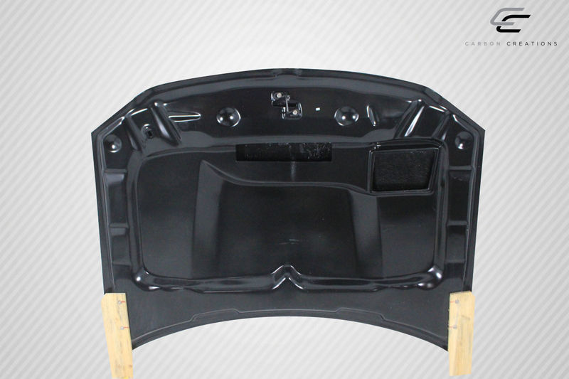 2005-2007 Dodge Magnum Carbon Creations SRT Look Hood - 1 Piece