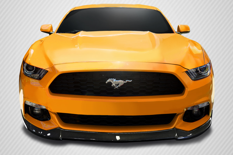 2015-2017 Ford Mustang Carbon Creations CVX Front Lip Spoiler - 1 Piece