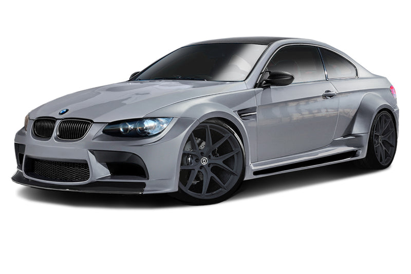 2008-2013 BMW M3 E92 2DR Coupe AF-5 Wide Body Body Kit ( GFK ) - 9 Piece - Includes AF-5 Front Bumper ( 112889) AF-5 Front Lip Spoiler (112890) AF-5 Side Skirts (112891) AF-5 Rear Bumper (112892) AF-5 Front Fenders (112893) AF-5 Rear Fender Flares (112894)
