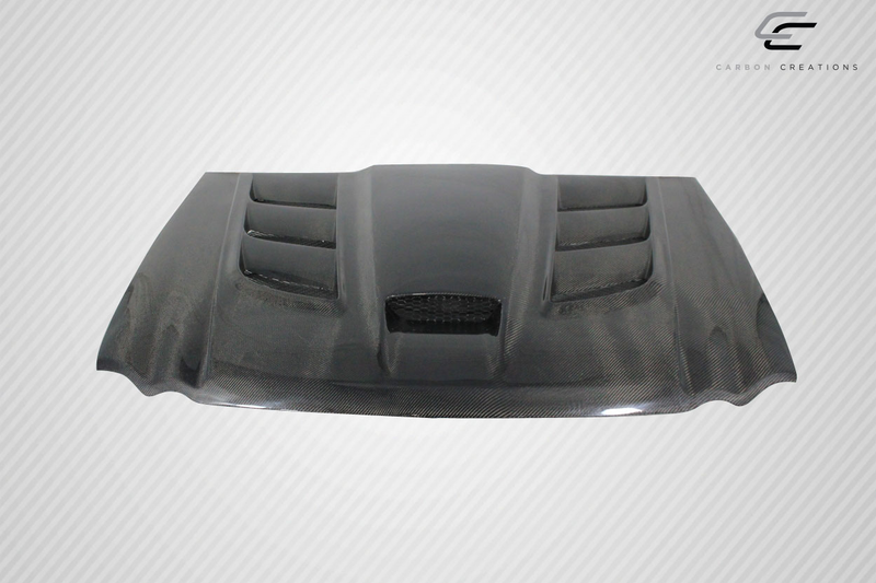 2005-2010 Jeep Grand Cherokee Carbon Creations DriTech Viper Look Hood - 1 Piece