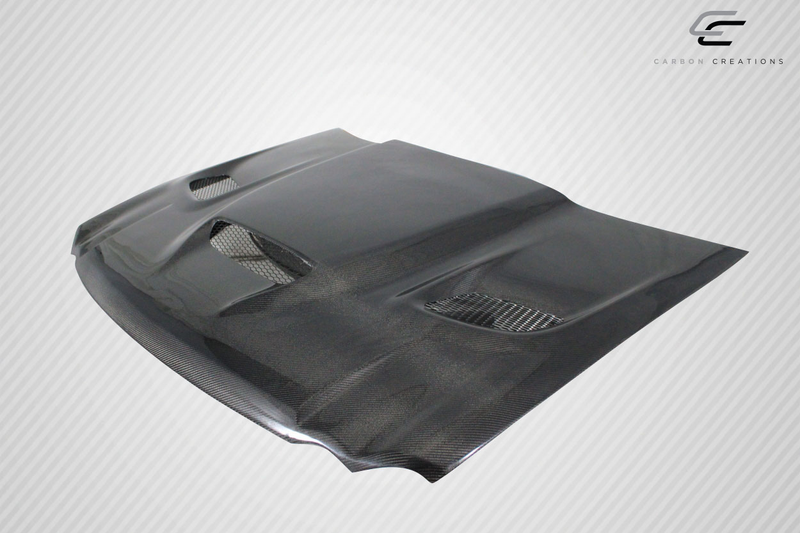 2005-2010 Jeep Grand Cherokee Carbon Creations DriTech Hellcat look Hood - 1 Piece