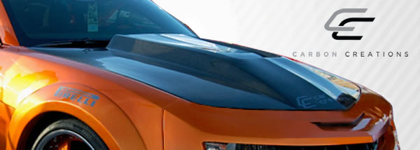 2010-2015 Chevrolet Camaro Carbon Creations DriTech Circuit Hood - 1 Piece