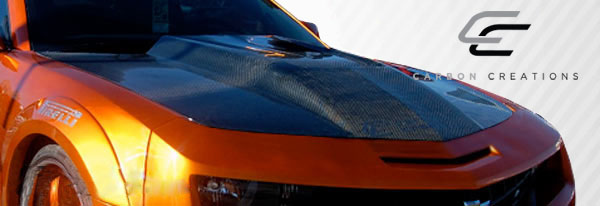 2010-2015 Chevrolet Camaro Carbon Creations DriTech Circuit Hood - 1 Piece