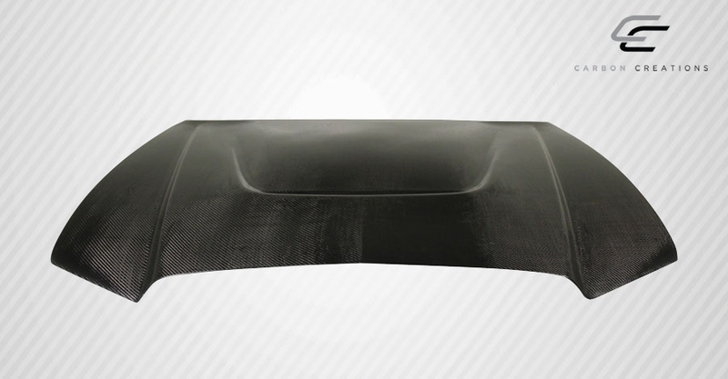 2011-2014 Dodge Charger Carbon Creations DriTech SRT Look Hood - 1 Piece