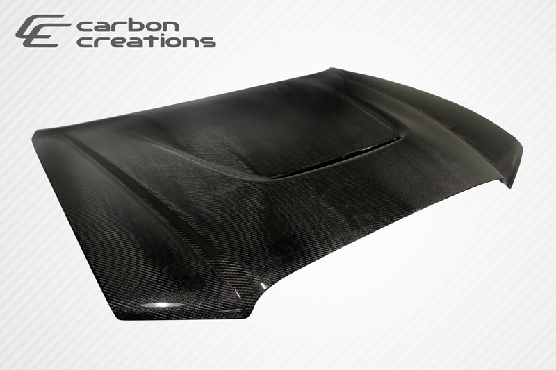 2011-2014 Dodge Charger Carbon Creations DriTech SRT Look Hood - 1 Piece